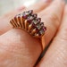 Reserved for Lisa Gold Ruby and Dimond Ring