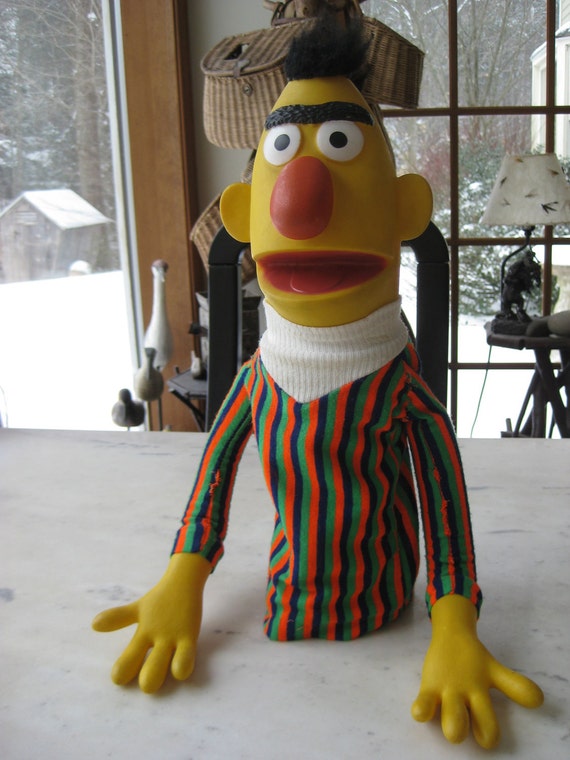 bert hand puppet