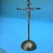Vintage Brass Dashboard Crucifix