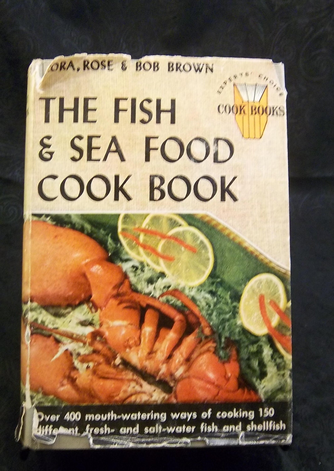 Vintage The Fish And Sea Food Cook Book By Cora