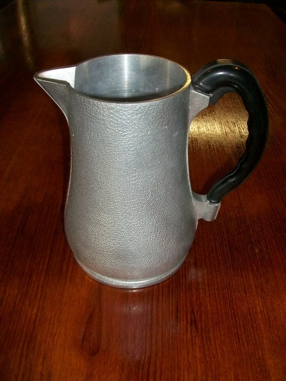 1940s Guardian Service Pitcher Vintage Aluminum