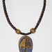 Mens Beaded Necklace With Pendant
