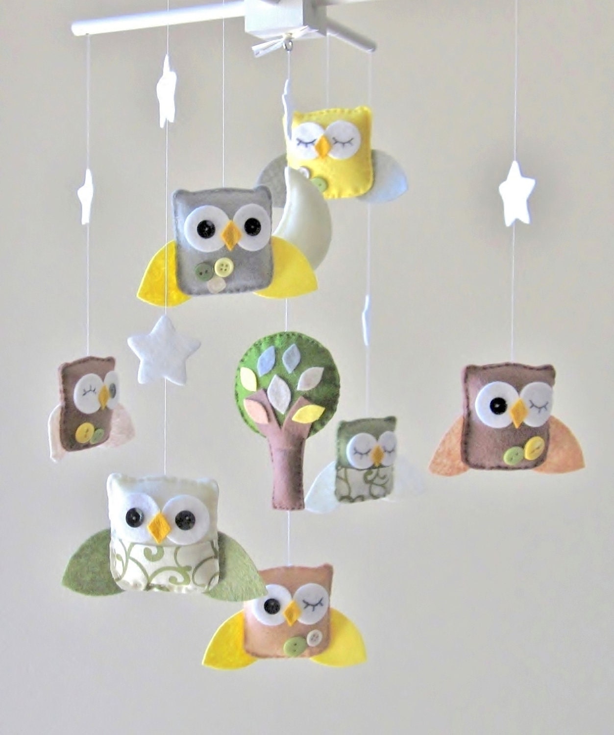 Baby Crib Mobile Baby Mobile Owl Baby Mobile Mobile Owls