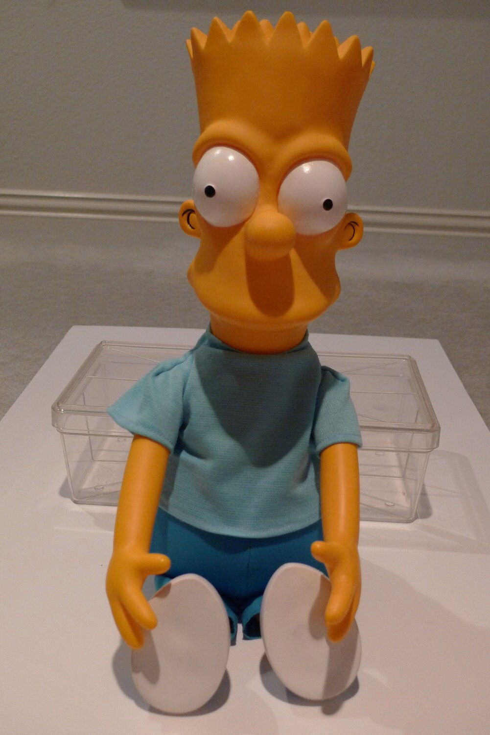 bart simpson stuffed doll