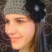 RESERVED for Jaylene: Organic Cotton Scarf & Headband with 3 Interchangeable Flowers