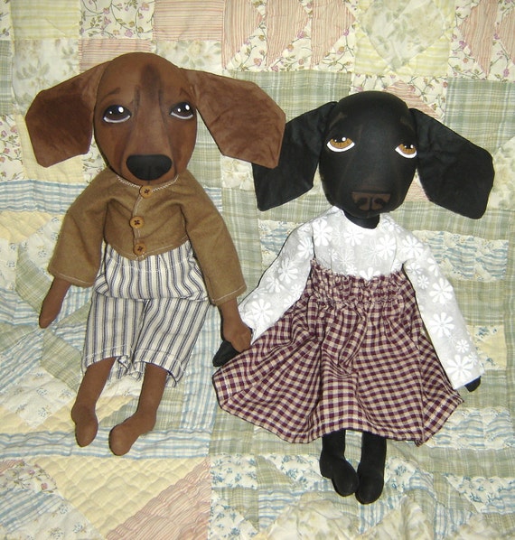 dachshund doll