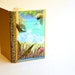 journal- Frolic with Me -travel journal, diary, sketch book, gift book, dolphin art, guest book, beach house decor, beach scrapbook