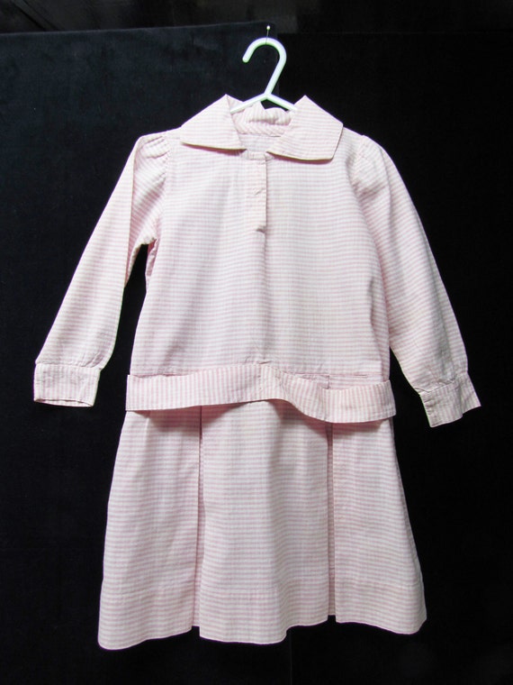 Vintage little girl's dress c.1910's pink by mathildasattic