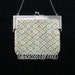 RESERVED FOR SHAE - Vintage beaded chatelaine purse - early 1900s purse with steel bead accents