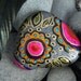 Golden Gypsy Nugget / Painted Stone- Sandi Pike Foundas