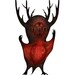 Vampire Stag-Demon - A4 giclee print
