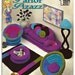 Parlor Pizazz Crocheted Living room set for Barbie Annie's Attic 540B