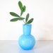 Mid Century Cased Glass Bud Vase