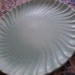 Vintage Franciscan Ware Coronda Blue Chop Plate Swirl Platter BABY BLUE Cottage Chic Chop Plate AQUA 1947- 1949