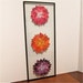 Paper Collage, Multi-Flower, Upcycled Magazine, 8x20 Frame