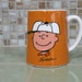 Charlie Brown Vintage Ceramic Coffee Mug // Peanuts 70s / Cartoon Kitchen Ceramic Cup