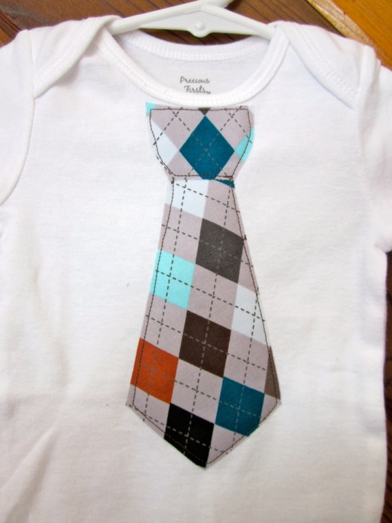 Items similar to Baby BOY tie onesie on Etsy