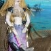 Mermaid Fabric/Cloth Art Doll Handmade OOAK