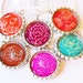 Wine Glass Charms, Wine Charms, Wine accessories, Flower wine charms, Barware, entertaining