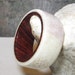For Holly Only Moose Antler Lined With Cocobolo, Custom Antler and Wood Ring