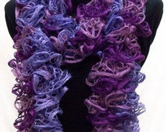 Scarves for women to knit curly