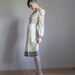 70s boho mod dress belted