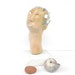Ceramic sculpture ,Ceramic head, Sculpture of a head, Porcelain head , Head figure, Head, Head statue, Porcelain figurine