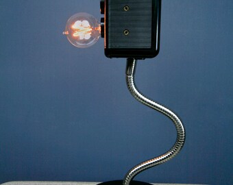 Handmade Camera Lamp with Built in Touch Dimmer