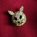 Vintage Cat Pin Vintage Cat Brooch Mad Men Cat Accessory Mad Men Brooch