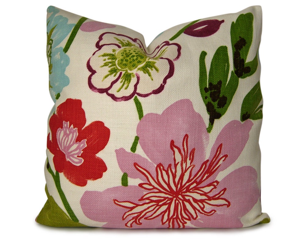 Decorative Pillow Cover Floral Pillow Gorgeous Petal in