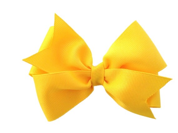 yellow bow clipart - photo #22