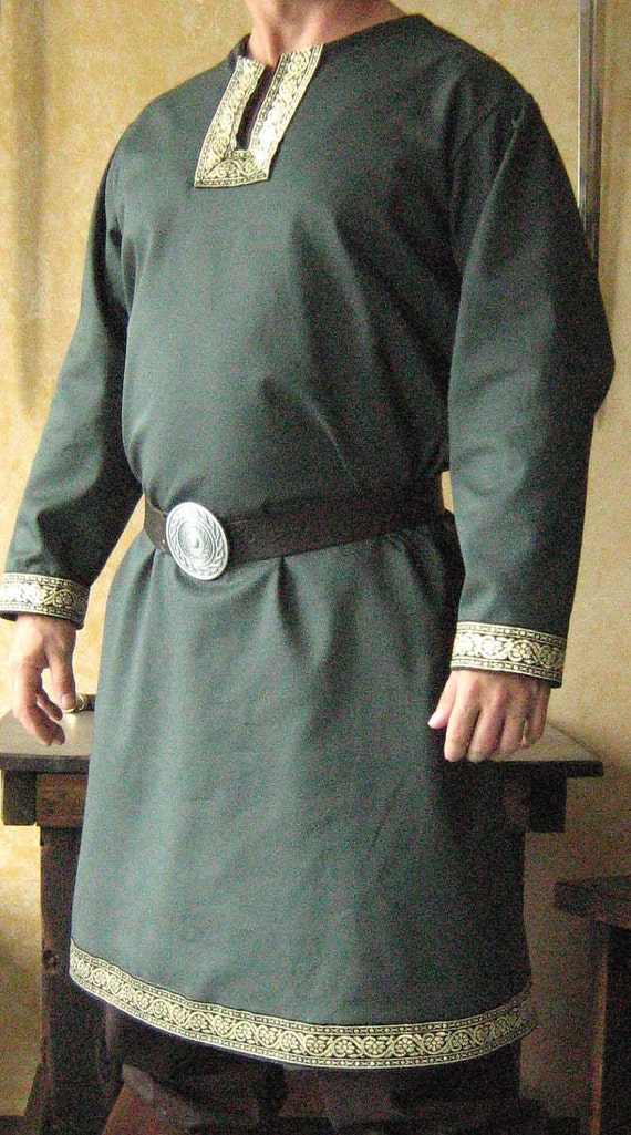 Medieval Celtic Viking Long Sleeves Shirt Deluxe