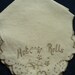 vintage linen bread/roll basket liner
