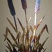 Home Decor, Cat Tails Beautiful OOAK Metal Wall Art Decor Natural Patina Coloring MADE to ORDER