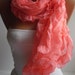 Hotpink Curly Party Shawl/Scarf