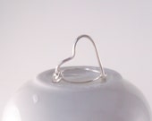 Heart Ring, Silver Wire Wrapped, Love Inspired Jewelry, Jewellery