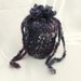 Twilight Colored Loom Knit Drawstring Pouch