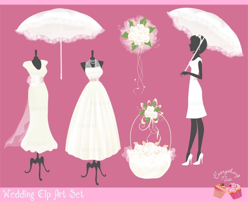 clip art bridal shower umbrella - photo #33