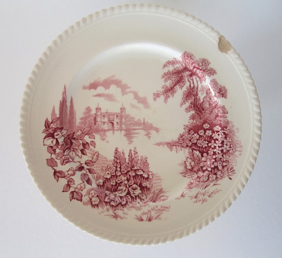 Castle on the Lake by Johnson Bros England 10 Plate