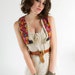 RESERVED for MARLYN, Sale - Vintage Folk Costume Embroidery Vest, One-of-a-kind