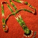 Vintage First Nations Loom Seed Bead Thunderbird Necklace