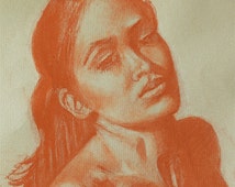 ... drawing on gray Canson paper by artist <b>Vernon Grant</b> Approximately 8.5&quot; - il_214x170.330801967