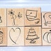 Stampin Up YEAR AFTER YEAR Occasions Rubber Stamp Set