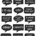 INSTANT DOWNLOAD - Pre-made Chalkboard Signs for birthdays parties showers graduations sleepovers photobooth photo booth props