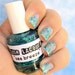 Sea Breeze : Custom-Blended Glitter Nail Polish / Lacquer