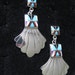 Sterling Silver Shell and Inlay Earrings Southwestern