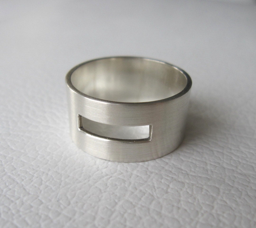 wire wrapped mens wedding ring