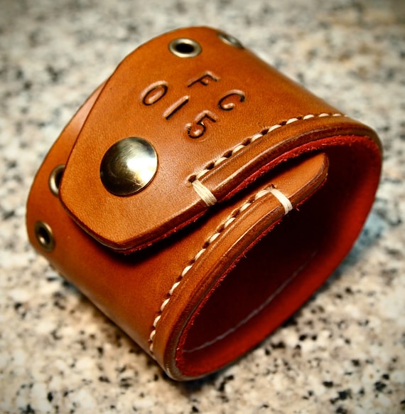Leather Cuff Bracelet Brown Tan hand made Red Suede lined aged brass hardware handmade for YOU in NYC by Freddie Matara!