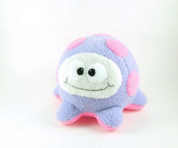 pink alien plush