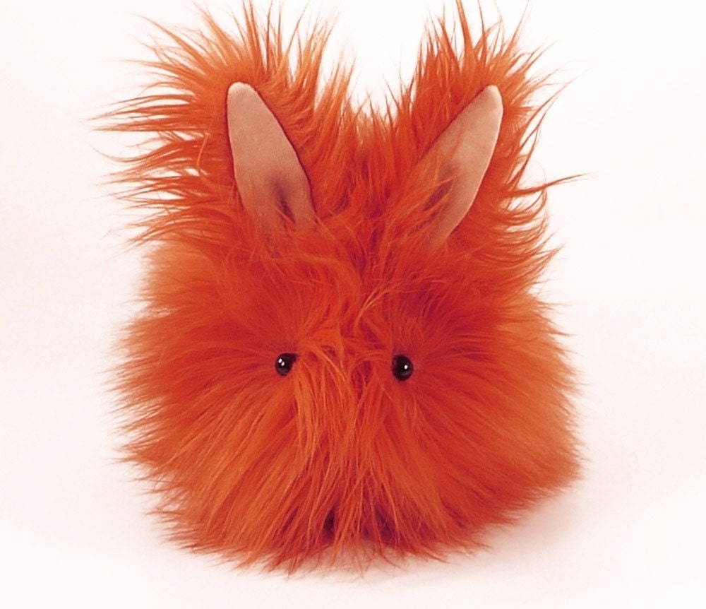 Carrot Top the Orange Bunny Rabbit Stuffed Animal Plush Toy